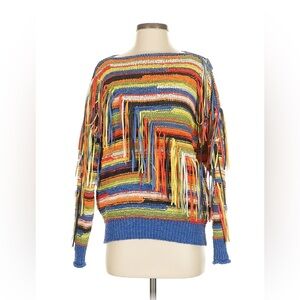 Stella McCartney Multicolor Fringe Sweater